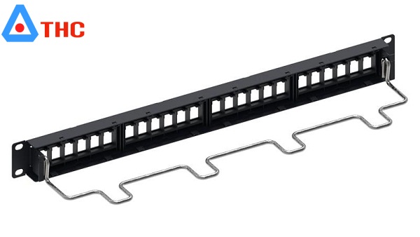 Patch panel 24 cổng Cat6  SL, DDM, 24 cổng, 1U, P/N: 760237040